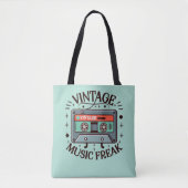 Vintag Music Freak Tasche (Vorderseite)