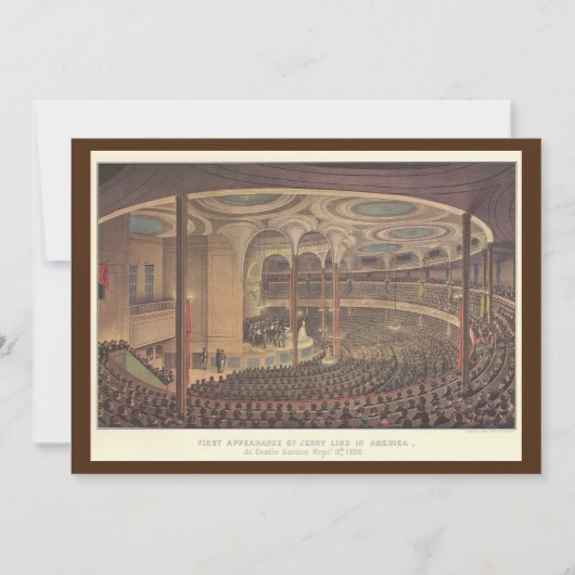 Vintag Music, Jenny Lind, Sängerin der Schwedische (Vorderseite)