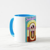 Vintag Music Jukebox Tasse (Vorderseite Links)