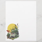 Vintag Music Magazine Cover Art, Etude Frog Choir Flyer (Hinten)