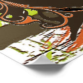 Vintag Music Poster (Ecke)