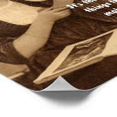 Vintag - Mutter und Tochter, Poster (Ecke)