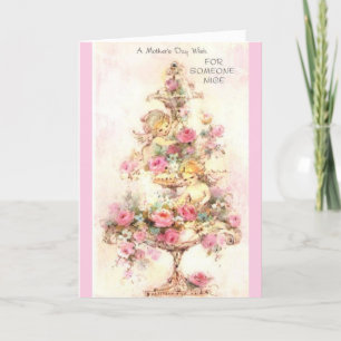 Vintag - Muttertag wünscht jemanden in Nizza, Feiertagskarte