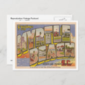 Vintag Myrtle Beach Postkarte (Vorne/Hinten)