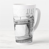 Vintag-Nähnadel Milchtasse (Rechte Ecke)