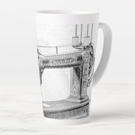 Vintag-Nähnadel Milchtasse (Rechte Ecke)