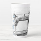Vintag-Nähnadel Milchtasse (Vorderseite)