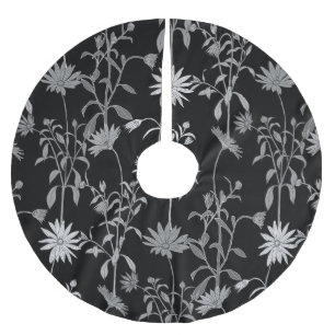 Vintag: nahtloser Einladungshintergrund. Polyester Weihnachtsbaumdecke