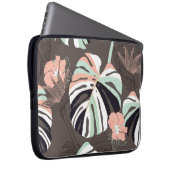 Vintag Nahtloses Muster. Zeitgenössisch tropisch f Laptopschutzhülle (Vorne Rechts)
