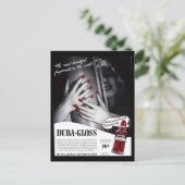 Vintag Nail Adv Postcard Postkarte (Stehend Vorderseite)