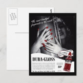 Vintag Nail Adv Postcard Postkarte (Vorne/Hinten)