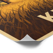 Vintag Nairobi Travel Poster (Ecke)