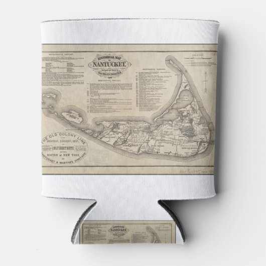 Vintag Nantucket Dosenkühler (Vorderseite)