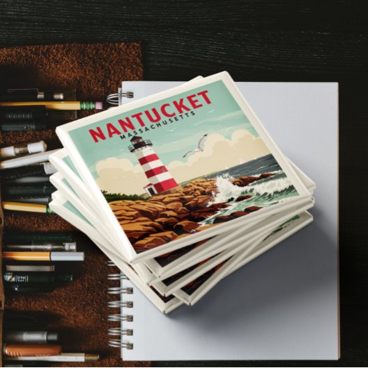 Vintag Nantucket Massachusetts Magnet
