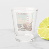 Vintag Nantucket Massachusetts Schnapsglas (Rückseite)