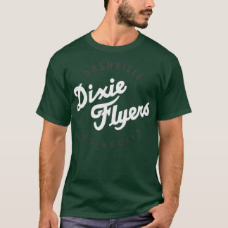 Vintag Nashville Dixie Flyers Hockey T-Shirt