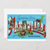 Vintag Nashville Grußkarte Postkarte (Vorne/Hinten)