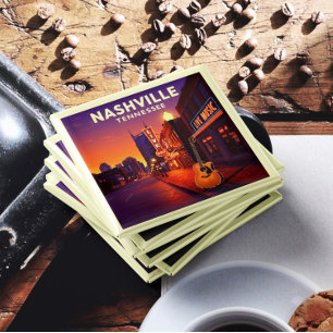 Vintag Nashville Tennessee Magnet