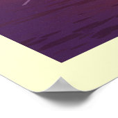 Vintag Nashville Tennessee Poster (Ecke)