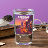 Vintag Nashville Tennessee Schnapsglas