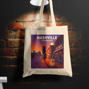 Vintag Nashville Tennessee Tragetasche