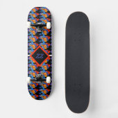 Vintag-Natur-Fischmonogramm personalisieren Skateboard (Vorderseite)