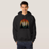 Vintag Nature Wolf Hoodie (Vorne ganz)