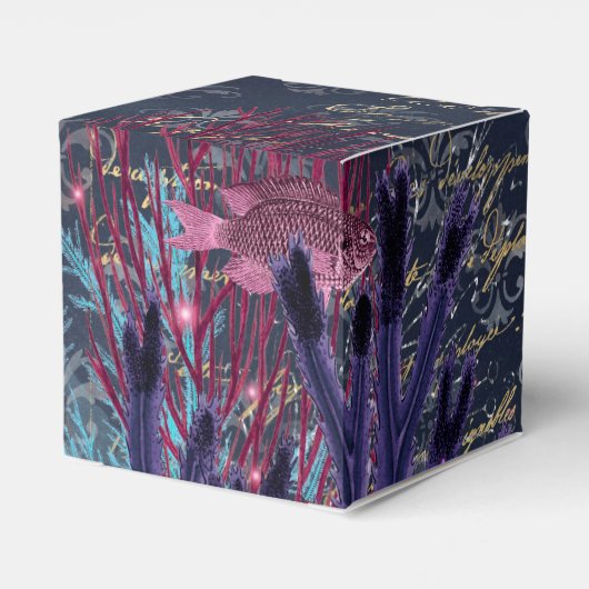 Vintag Nautic Geschenkschachtel (Rückseite)