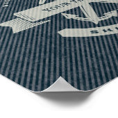 Vintag Nautic Poster (Ecke)