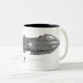 Vintag_Nautilus_01 Zweifarbige Tasse (VorderseiteRechts)