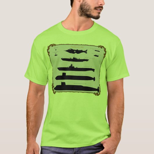Vintag Nautilus T-Shirt (Vorderseite)