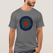 Vintag Navy Green Roundel T-Shirt (Vorderseite)