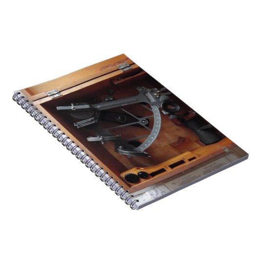 Vintag Navy Sextant Notizblock (Rechte Seite)