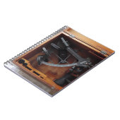 Vintag Navy Sextant Notizblock (Linke Seite)