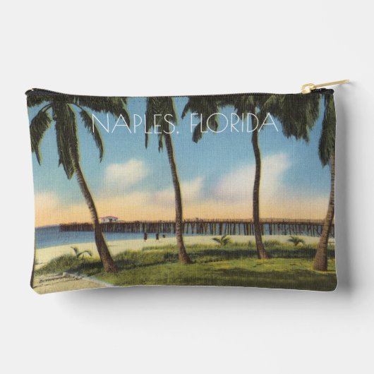 Vintag Neapel, Florida Zubehörtasche (Rückseite)