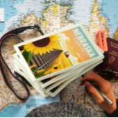 Vintag Nebraska Magnet