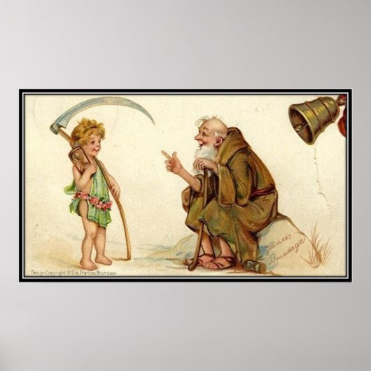 Vintag: Neujahr - Poster (Vorne)