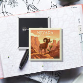 Vintag Nevada Button