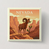 Vintag Nevada Button (Vorderseite)