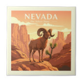 Vintag Nevada Fliese (Vorderseite)
