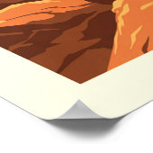 Vintag Nevada Poster (Ecke)