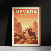 Vintag Nevada Poster