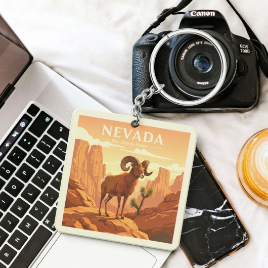 Vintag Nevada Schlüsselanhänger