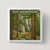 Vintag New Hampshire Button (Vorderseite)
