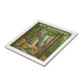 Vintag New Hampshire Fliese (Seite)