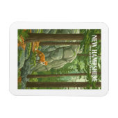 Vintag New Hampshire Magnet (Horizontal)