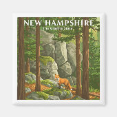 Vintag New Hampshire Magnet (Vorne)