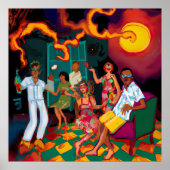 Vintag New Orleans | Jazz Fest Party Poster (Vorne)