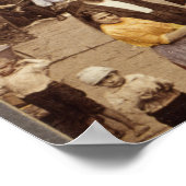 Vintag New York 1890 Poster (Ecke)