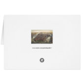 Vintag New York City, Manhattan, Brooklyn Bridge (Rückseite Horizontal)